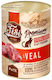 Fisi Wet Cat Food in Cans with Calf 400gr