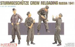 1/35 Sturmgeschutze Crew Reloading Russia 1941 1/35 Sturmgeschutze Crew Reloading Russia 1941