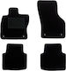 Car Carpet Luxury Quality Black Compatible with Skoda Superb Model 2014-2015 4 Pieces