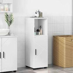 vidaXL Cabinet de baie L30xA35xÎ95cm Alb