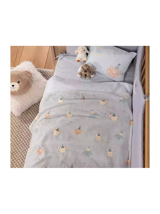 Nef-Nef Homeware Κουβέρτα Κούνιας Party 110x150 110x150εκ. Nef-Nef Homeware Κουβέρτα Κούνιας Party 110x150 110x150εκ.
