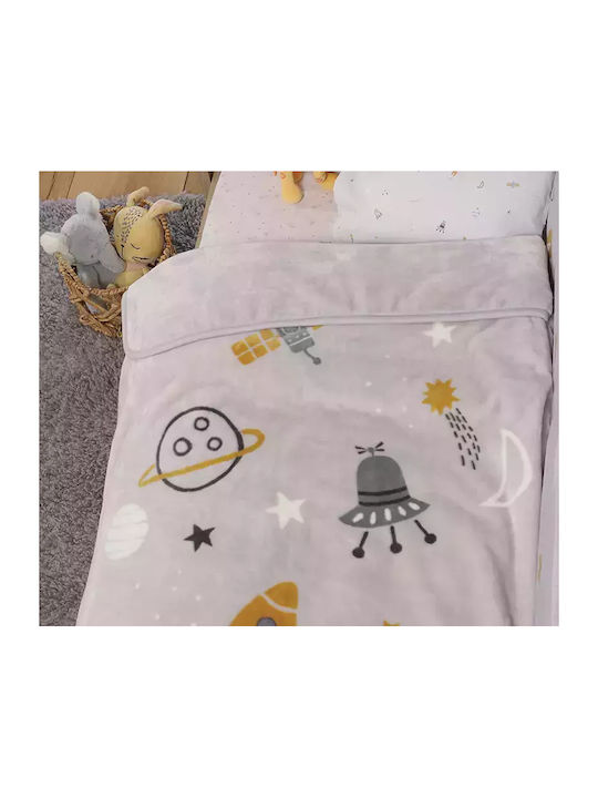 Nef-Nef Homeware Blanket Cot My Universe Velvet...
