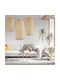 VenCore Pendant Light Boho Grid with Socket E27 25x25x50cm