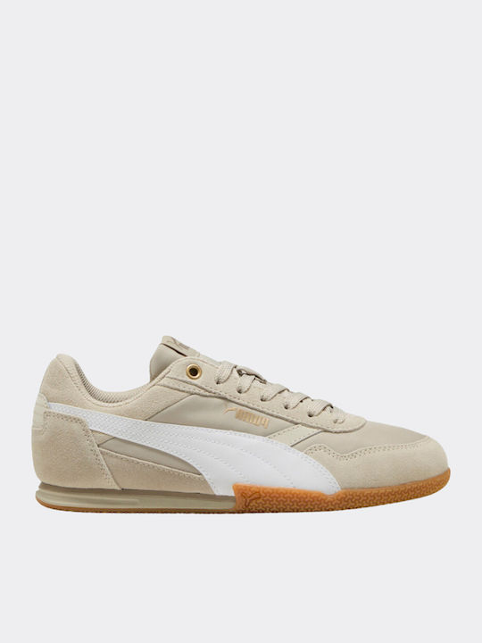 Nylon Γυναικεία Sneakers Μπεζ