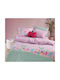 Nef-Nef Homeware Sheet Set Single Cotton Roller Friends Purple 170x260cm 3pcs