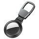 Elegant Aluminum Alloy Husă pentru AirTag în culoarea Negru