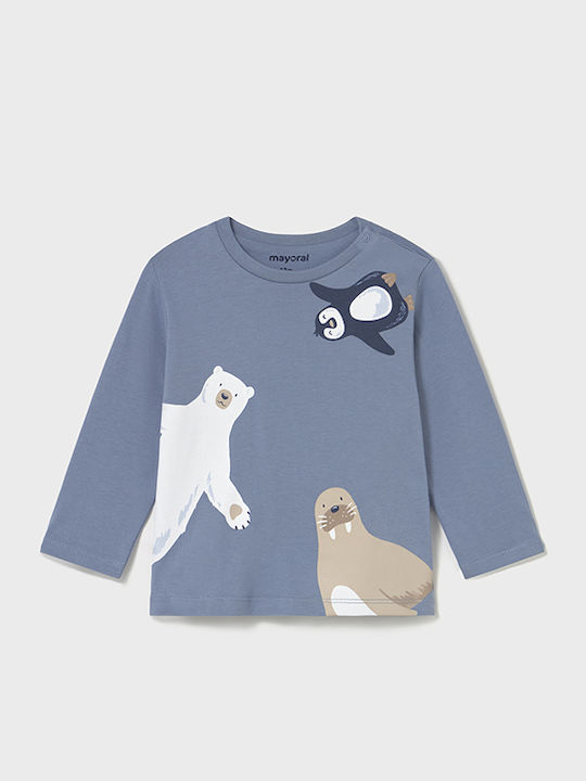 Mayoral Kinderhemd Langarm Gray