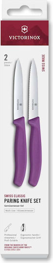Victorinox Swiss Classic Knives General Use from Stainless Steel 10cm 2pcs