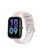 Каишка Силикон Розов (Amazfit Bip 3 / Bip 3 Pro - Амазфит Бип 3 / Бип 3 Про)