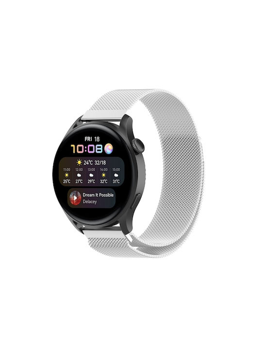 Каишка Неръждаема стомана Сребрист (Amazfit Баланс)