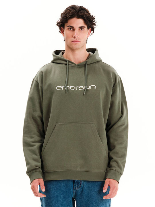 Emerson Emerson Sweatshirt Mit Kapuze Olivegrün