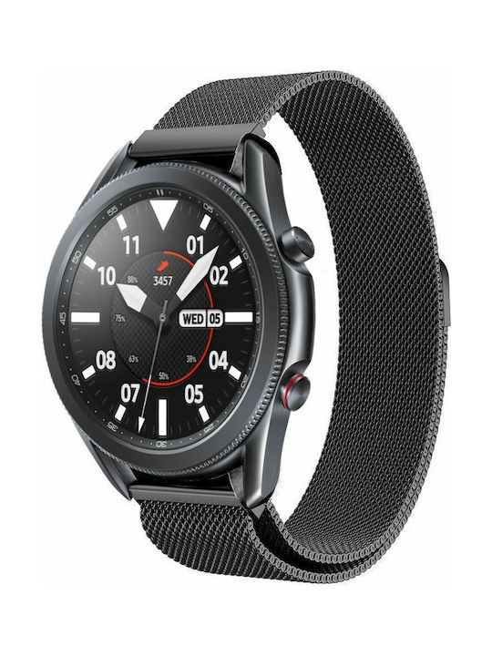 Λουράκι Ανοξείδωτο Ατσάλι Μαύρο (Realme Watch S2)