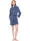 Pink Label Winter Damen Robe Cosmos Blue