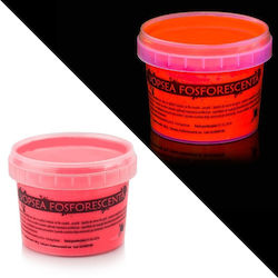 Leuchtende In Der Dunkelheit Phosphoreszierende Farbe, Die Rosa Leuchtet