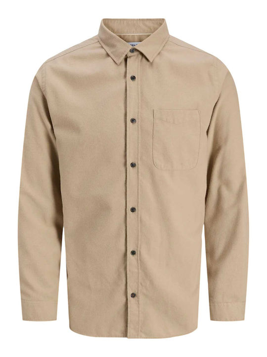 Jack & Jones Μακρυμάνικo Φανελένιο Πουκάμισο Cr...
