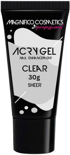 Magnifico Cosmetics Gel Gel pentru Unghii Transparent 30gr
