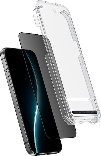Benks Privacy Tempered Glass Black (iPhone 17 Pro, iPhone 16 Pro, Benks)
