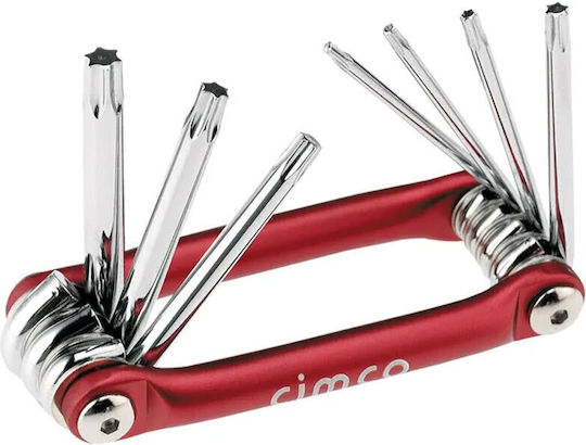 Cimco Set chei Torx cu 8 bucăți