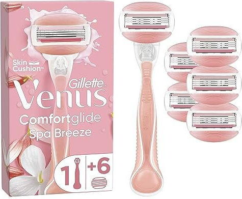 Gillette Venus Breeze Spa Women's Razor + 6 Refills
