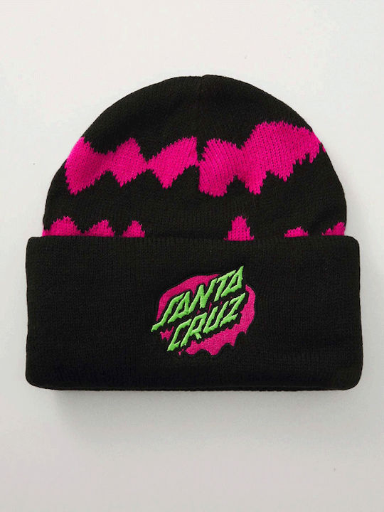 Kids Beanie Knitted Black