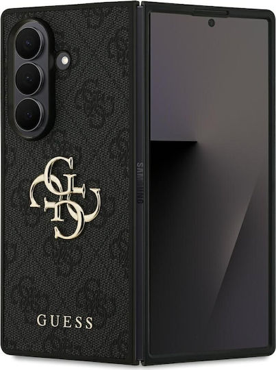 Guess 4g Logo Classic Logo Umschlag Rückseite Silikon / Kunststoff Schwarz (Galaxy Z Fold7)