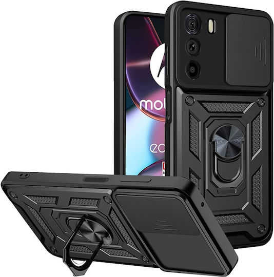 Umschlag Rückseite Schwarz (Motorola Edge 30)