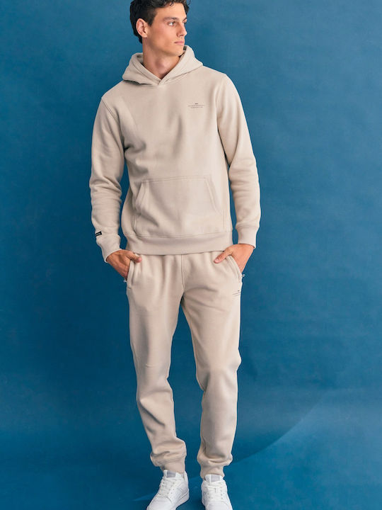 Funky Buddha Sweatpants with Elastic Gray