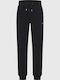 Sweatpants with Elastic Black