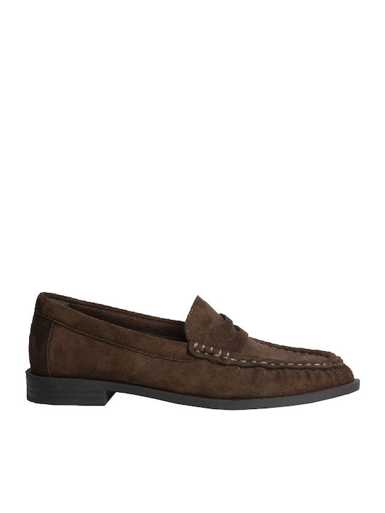Women's Moccasins in Brown Color