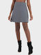 Mini Skirt Medium Grey Melange