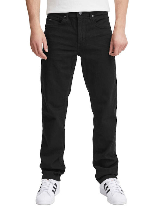 Men's Jeans Pants with Regular Straight Fit Black