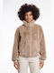 Women's Lifestyle Jacket for Winter Beige