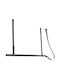 Chandelier Cupola Black Elbulgaria Led 60w 3000k 4229/1500 Bk