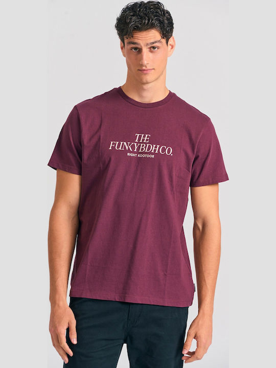 Funky Buddha T-shirt Κόκκινο