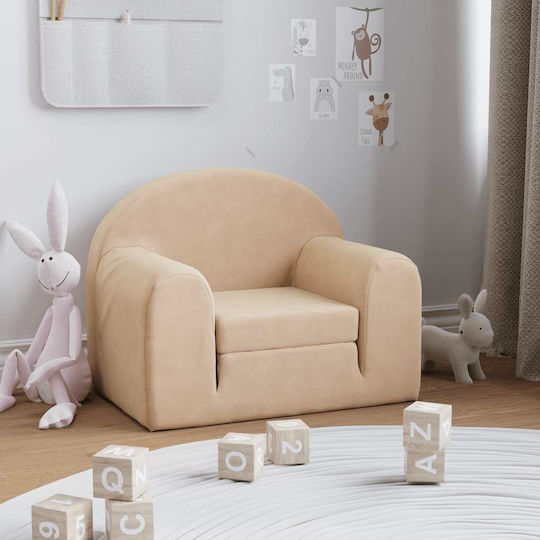 Kids Armchair Beige