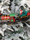 Eurolamp Christmas Figure Train Length 90cm with Music 11pcs