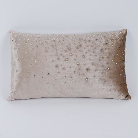 Eurolamp Perna Decorativă de Crăciun Oblong Bej 30x50buc