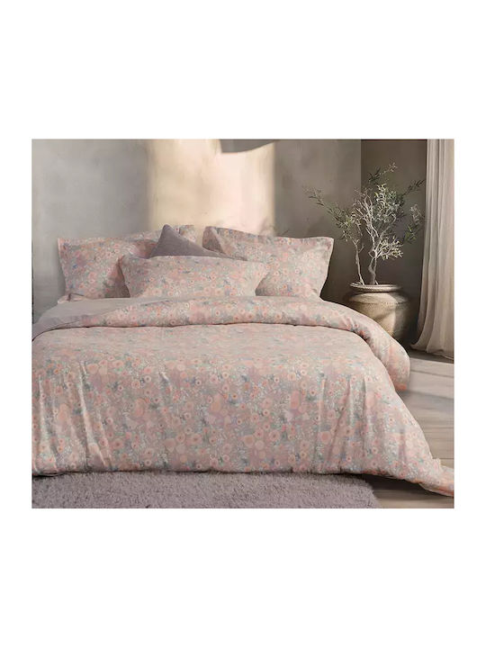 Nef-Nef Homeware Сет Чаршафи 240x270см. Alystran Сив 4бр
