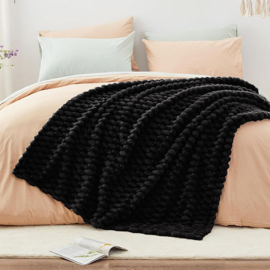 Chios Hellas Decke 150x200cm Schwarz Chios Hellas Decke 150x200cm Schwarz