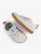 Παιδικά Sneakers Barefoot με Σκρατς Λευκά