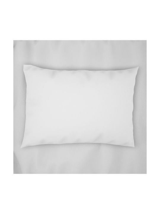 Dimcol Exotic Line Σετ Μαξιλαροθήκες με Φάσα White 50x70εκ.