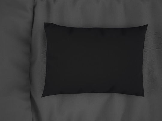 Dimcol Exotic Line Σετ Μαξιλαροθήκες με Φάσα Black 50x70εκ.