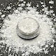 Snowflake Chunky Glitter 50gr White