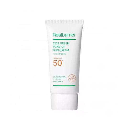 Real Barrier Cica Green Tone-Up Cremă de Față cu Protecție Solară SPF50 50ml