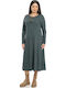 Midi Φόρεμα Dark Gray
