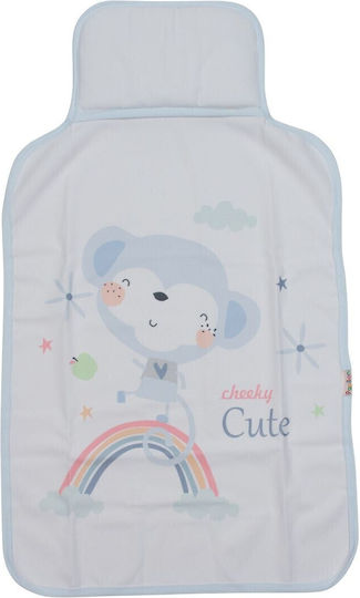 Kamtex Baby Waterproof Changing Pad Light Blue 78x45cm.