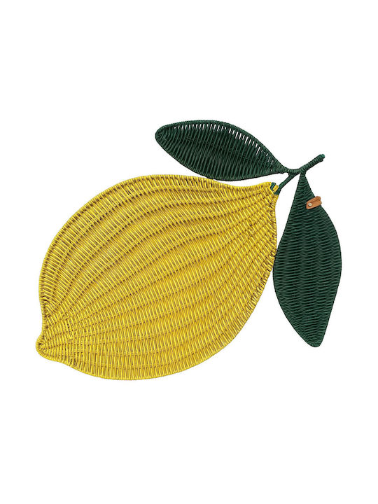 Polihome Lemons Σουπλά Rattan 39x30cm Polihome Lemons Σουπλά Rattan 39x30cm