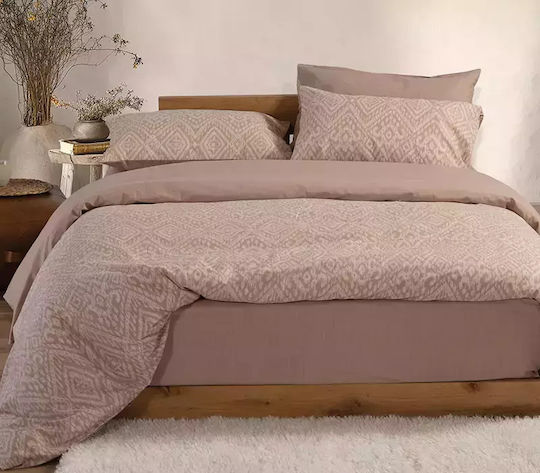 Nef-Nef Homeware Σετ Υπέρδιπλη 240x230cm Orion Beige