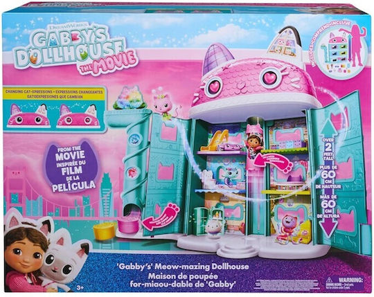 Spin Master Gabby's Dollhouse The Movie - 'Gabby's' Meow-Mazing Dollhouse Plastic Dollhouse
