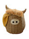Polihome Storage Basket Wicker Beige 25x25x32cm 1pcs